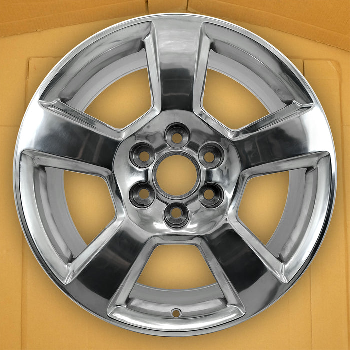 For Chevy Silverado 1500 Suburban Tahoe OEM Design Wheel 20" 20x9 2014-2020 Polished Set of 4 Replacement Rim