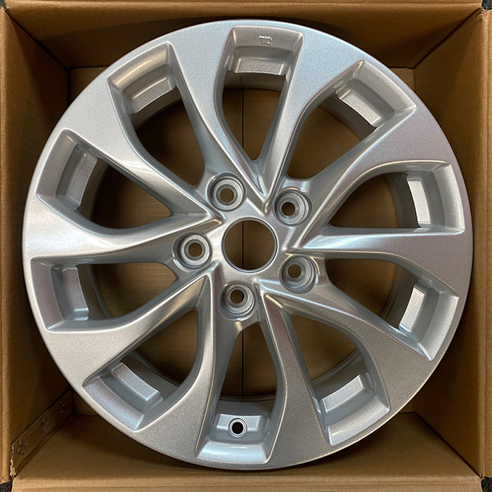 16" New Single 16X6.5 Alloy Wheel for Nissan Sentra 2016-2019 SILVER OEM Quality Replacement Rim