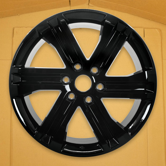 For Ford F-150 OEM Design Wheel 20" 20X8.5 2021-2023 Gloss Black Set of 4 - Side Profile