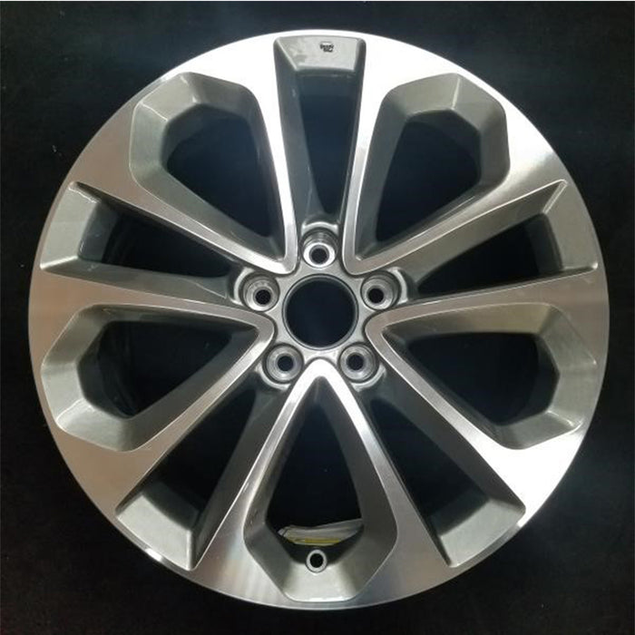 18" Single New 18x8 Alloy Wheel For 2013 2014 2015 Honda Accord Machined GREY OEM Quality Replacement Rim