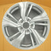 For Honda Civic OEM Design Wheel 17" 17X7 2016-2021 Silver Set of 4 Replacement - Side Profile