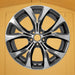 For Chrysler 200 OEM Design Wheel 19" 19x8 2015-2017 Grey Polished Set of 4 - Side Profile