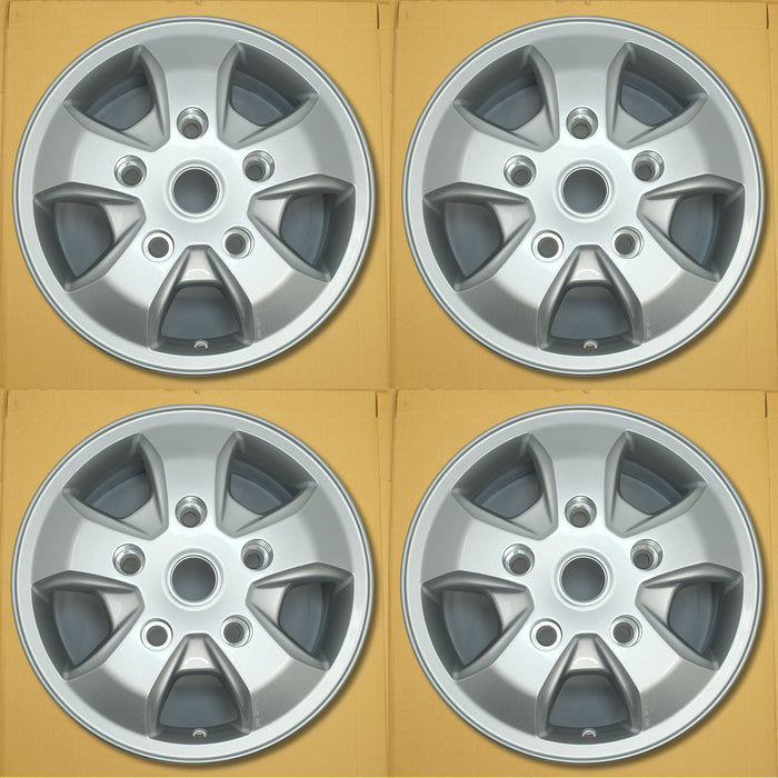 For Ford Transit 150 250 350 OEM Design Wheel 16" 2017-2021 16x6.5 Silver Set of 4 Replacement Rim HK411007AA