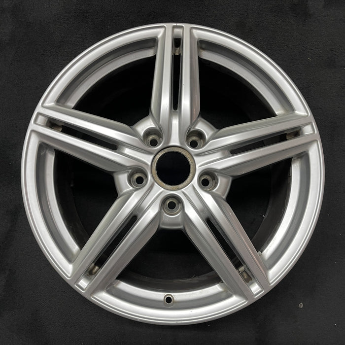 19" PORSCHE CAYENNE 11-16 19x8.5 , , Cayenne Design II Original OEM Wheel Rim - Angle View
