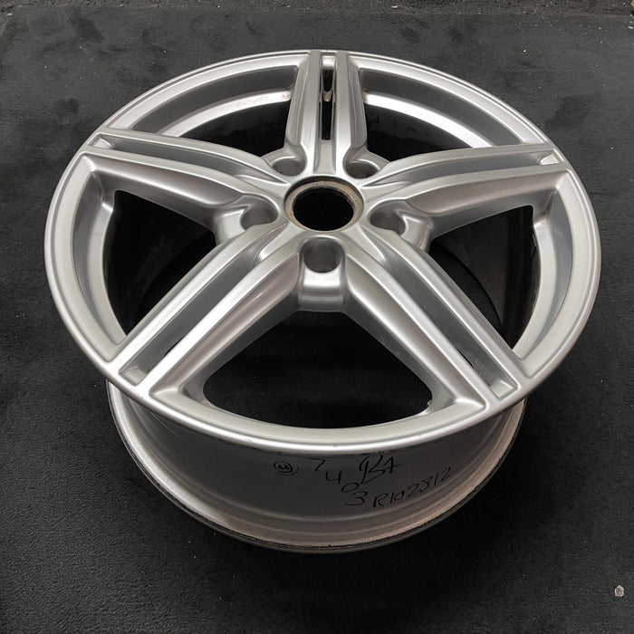19" PORSCHE CAYENNE 11-16 19x8.5 , , Cayenne Design II Original OEM Wheel Rim - Side Profile