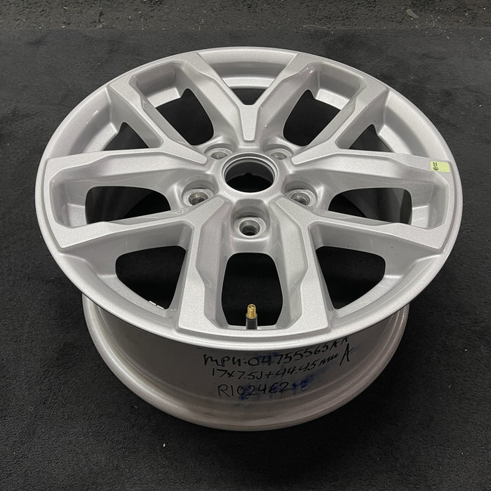 17" GLADIATOR 23 17x7.5, aluminum, 5 spoke, , double spoke Original OEM Wheel - Side Profile