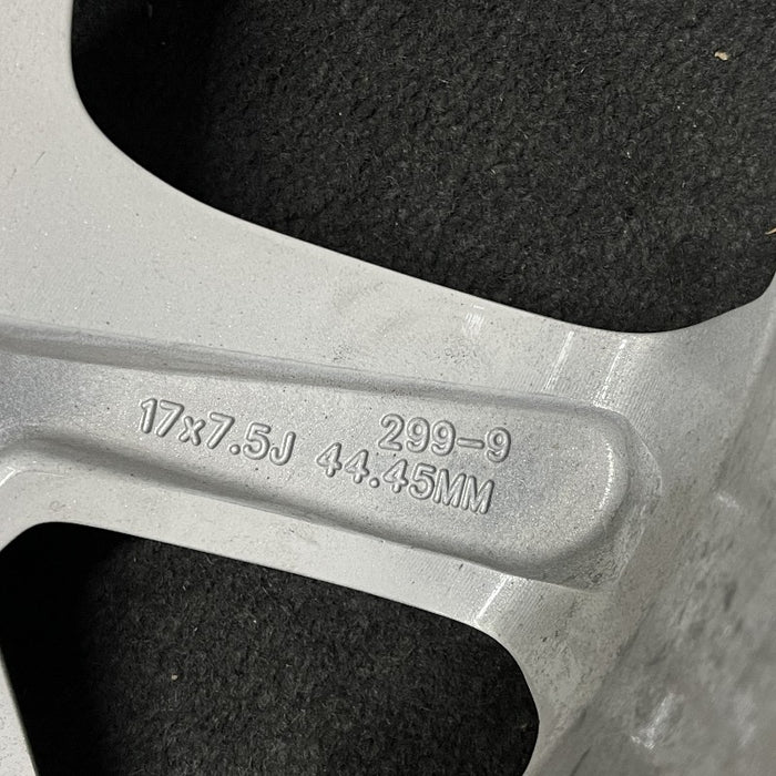 17" GLADIATOR 23 17x7.5 aluminum 5 spoke double spoke silver opt WFQ Original OEM Wheel Rim