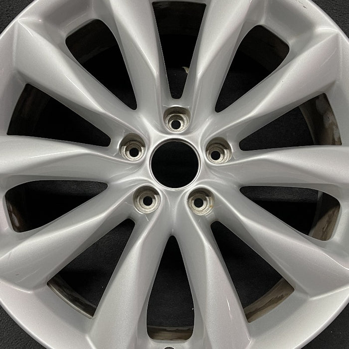 19" INFINITI QX50 19-22 19x7.5 alloy 5 V spoke silver Original OEM Wheel Rim