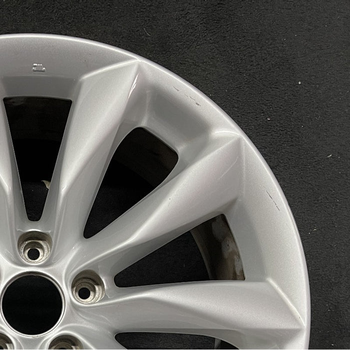 19" INFINITI QX50 19-22 19x7.5 alloy 5 V spoke silver Original OEM Wheel Rim