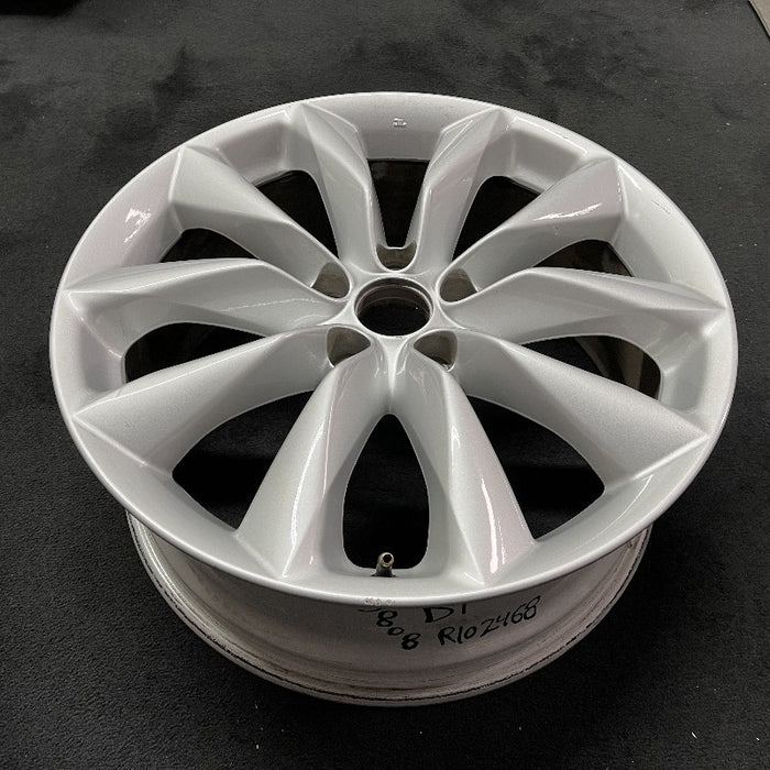 19" INFINITI QX50 19-22 19x7.5 alloy 5 V spoke silver Original OEM Wheel Rim