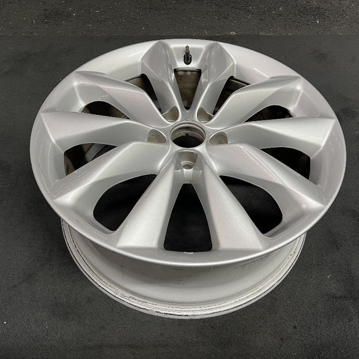 19" INFINITI QX50 19-22 19x7.5 alloy 5 V spoke silver Original OEM Wheel Rim