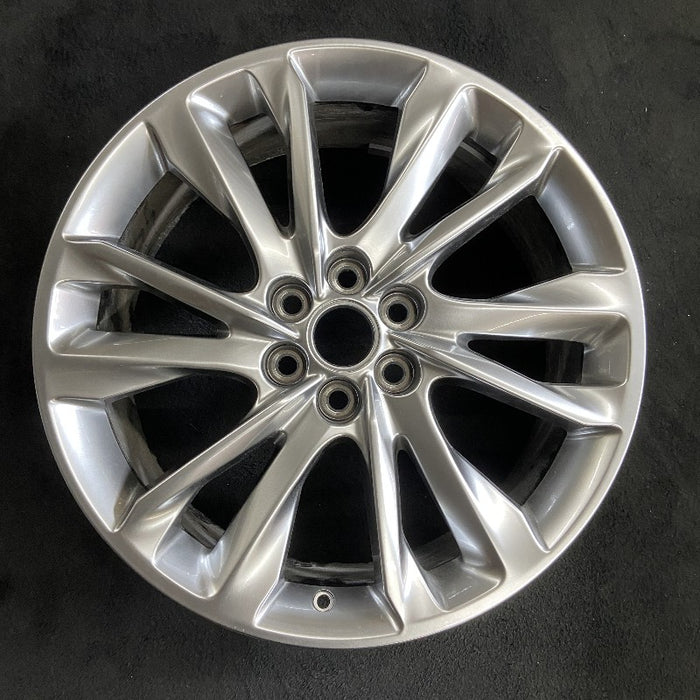 20" ENCLAVE 22-24 aluminum 20x8 closed spoke 12 spoke pearl nickel opt SUO Original OEM Wheel Rim