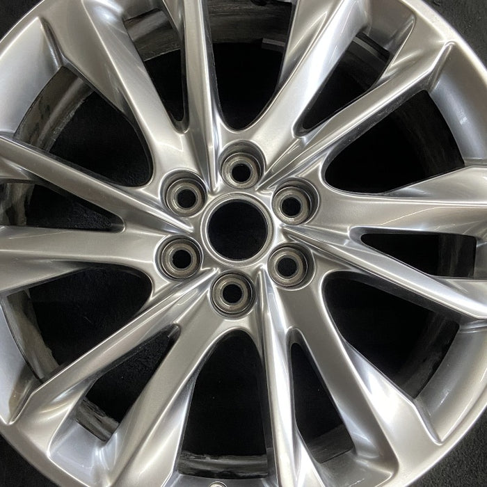 20" ENCLAVE 22-24 aluminum 20x8 closed spoke 12 spoke pearl nickel opt SUO Original OEM Wheel Rim