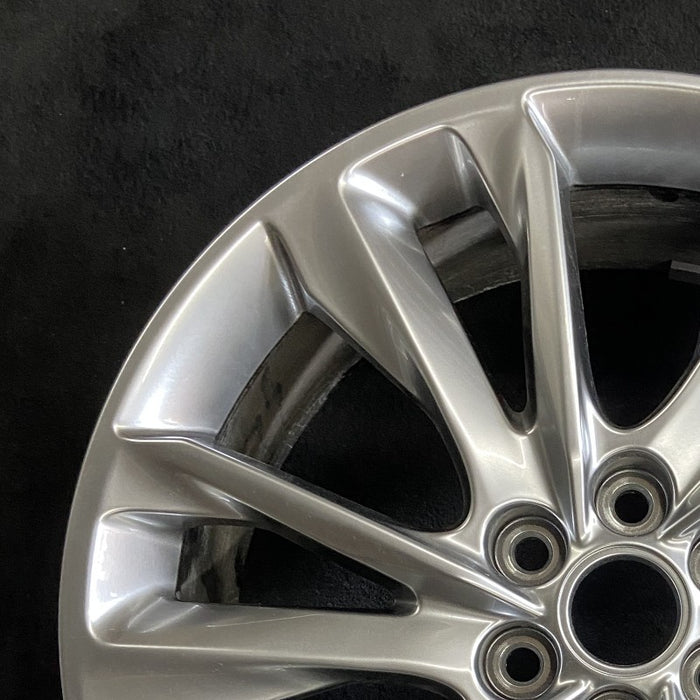 20" ENCLAVE 22-24 aluminum 20x8 closed spoke 12 spoke pearl nickel opt SUO Original OEM Wheel Rim