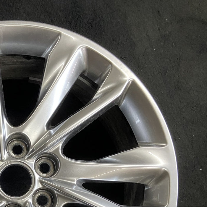 20" ENCLAVE 22-24 aluminum 20x8 closed spoke 12 spoke pearl nickel opt SUO Original OEM Wheel Rim