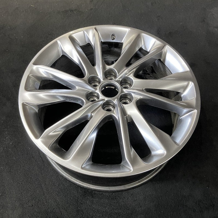 20" ENCLAVE 22-24 aluminum 20x8 closed spoke 12 spoke pearl nickel opt SUO Original OEM Wheel Rim