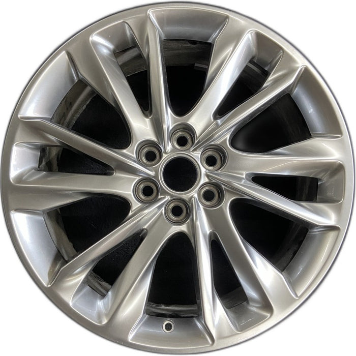 20" ENCLAVE 22-24 aluminum 20x8 closed spoke 12 spoke pearl nickel opt SUO Original OEM Wheel Rim