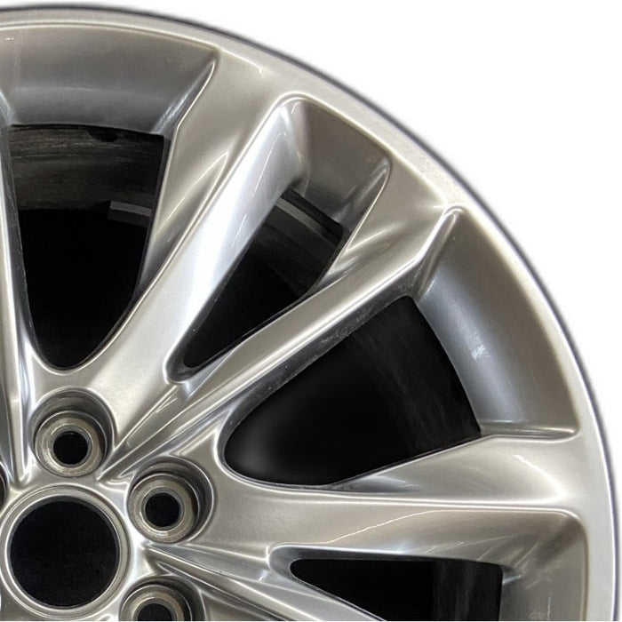 20" ENCLAVE 22-24 aluminum 20x8 closed spoke 12 spoke pearl nickel opt SUO Original OEM Wheel Rim