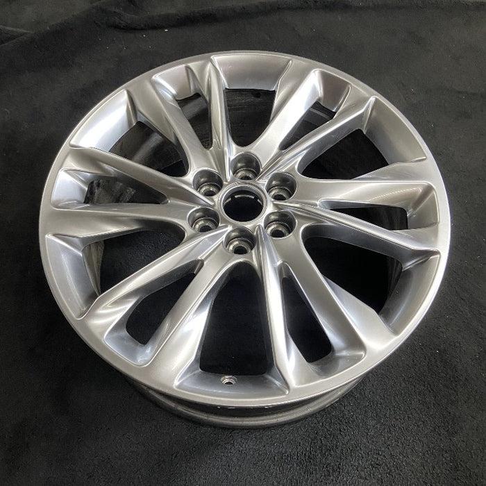 20" ENCLAVE 22-24 aluminum 20x8 closed spoke 12 spoke pearl nickel opt SUO Original OEM Wheel Rim