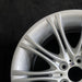 18" BMW 525i 04-05 18x8 alloy 10 spoke grooved spoke M design Original OEM - Side Profile