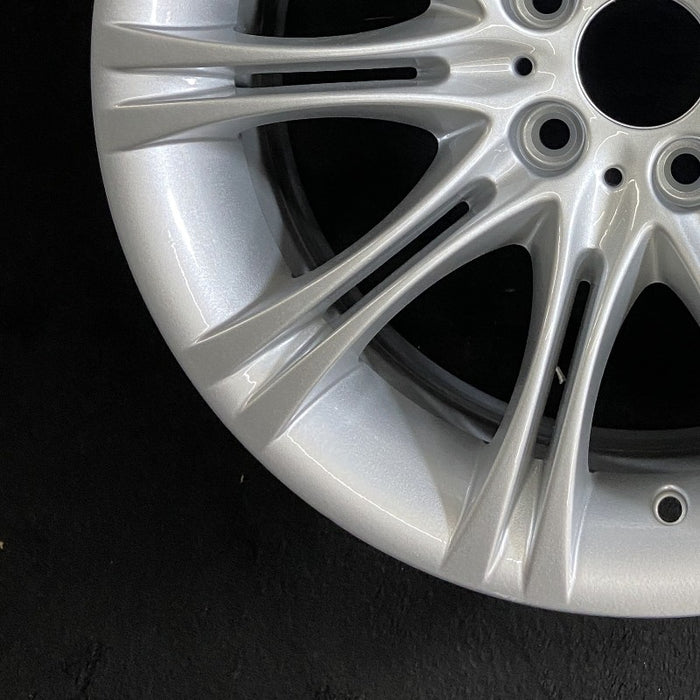 18" BMW 525i 04-05 18x8 alloy 10 spoke grooved spoke M design Original OEM - Additional View