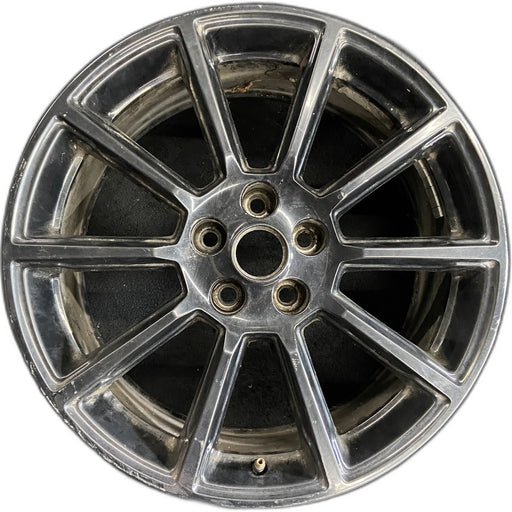 19" MUSTANG 16 19x8.5 , 10 spoke, , , black Original OEM Wheel Rim - Front View