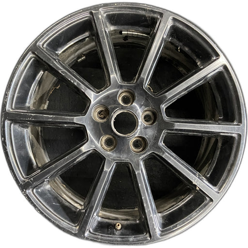 19" MUSTANG 16 19x8.5 , 10 spoke, , , black Original OEM Wheel Rim - Front View