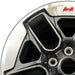 17" WRANGLER 18 VIN X 6th digit JL body 17x7.5 5 spoke aluminum U spoke opt WLD - Angle View