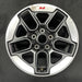 17" WRANGLER 18 VIN X 6th digit JL body 17x7.5 5 spoke aluminum U spoke opt WLD - Additional View