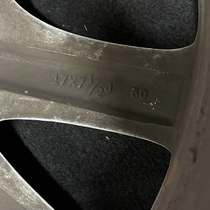 17" MAZDA 6 14-16 17x7.5 , Original OEM Wheel Rim - Back View