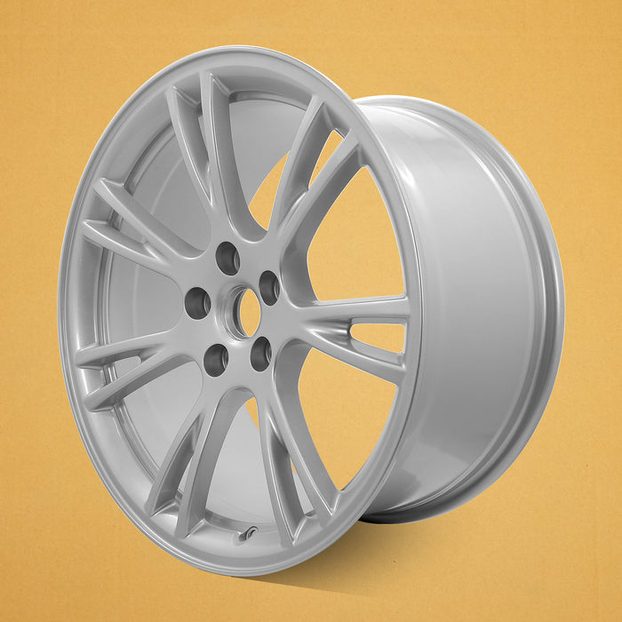 For Tesla Model 3 Model Y OEM Design Wheel 19" 19x9.5 2017-2023 Silver Single - Side Profile