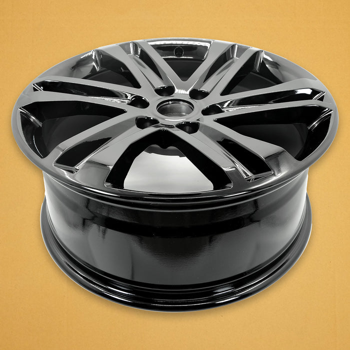 For Ford F-150 OEM Design Wheel 20" 20X8.5 2021-2023 Gloss Black Set of 4 - Close-Up Detail