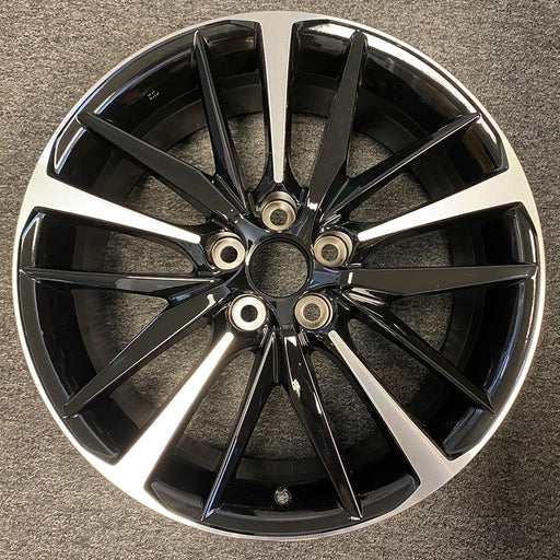 19 Inch Alloy Wheel For 2018-2024 Toyota Camry – Machine Black, OEM Style