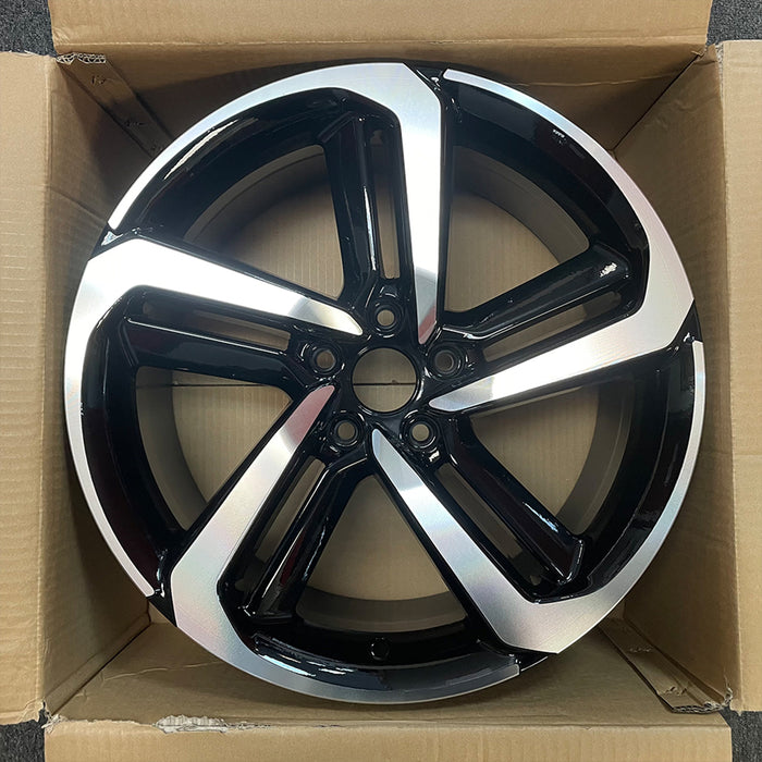 19" New Single 19X8.5 Alloy Wheel For 2018-2022 HONDA Accord OEM Quality Replacement 10 Spoke Rim