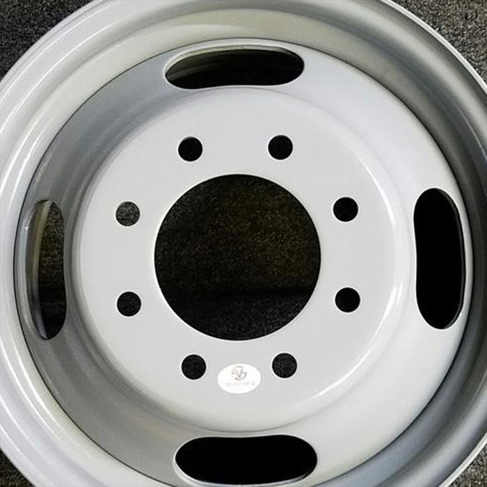 Set of 6 16" Dually GRAY Steel Wheels for 2001-2025 Chevy Express GMC SAVANA SIERRA SILVERADO 3500 OEM Design Replacement Rim