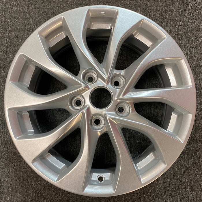 16" New Single 16X6.5 Alloy Wheel for Nissan Sentra 2016-2019 SILVER OEM Quality Replacement Rim
