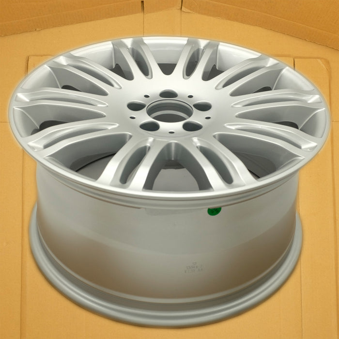 REAR For Mercedes E350 E550 OEM Design Wheel 18" 18x9 2007-2009 Silver Single Replacement Rim