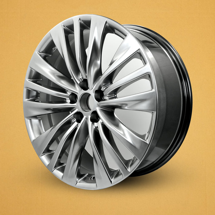 For Toyota Highlander OEM Design Wheel 20" 20X8 2020-2025 Hyper Silver Set of 4 Replacement Rim