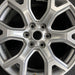 20" WAGONEER 22 20x9 6 spoke Y spoke silver Original OEM Wheel Rim - Angle View