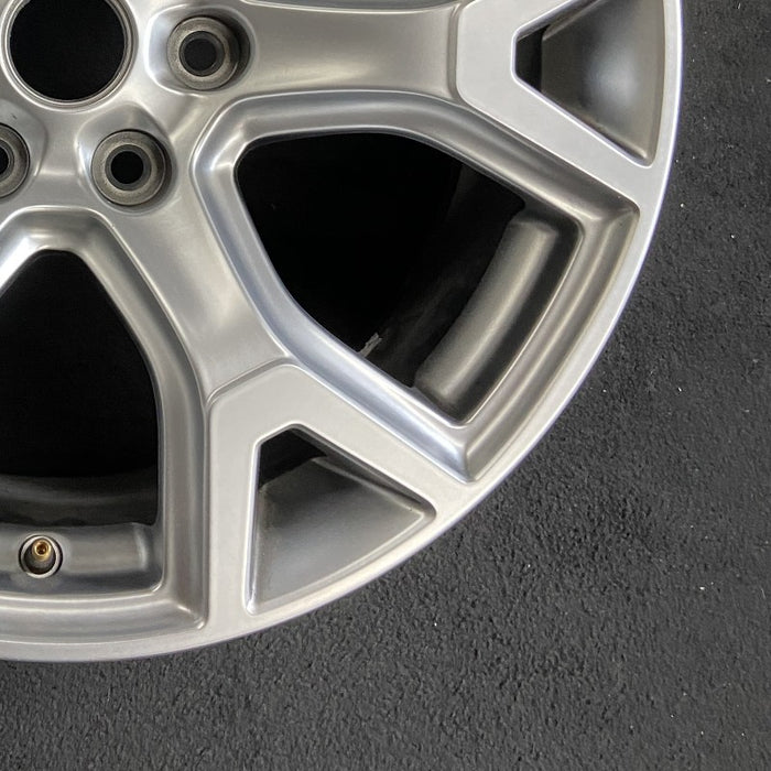 20" WAGONEER 22 20x9 6 spoke Y spoke silver Original OEM Wheel Rim - Back View