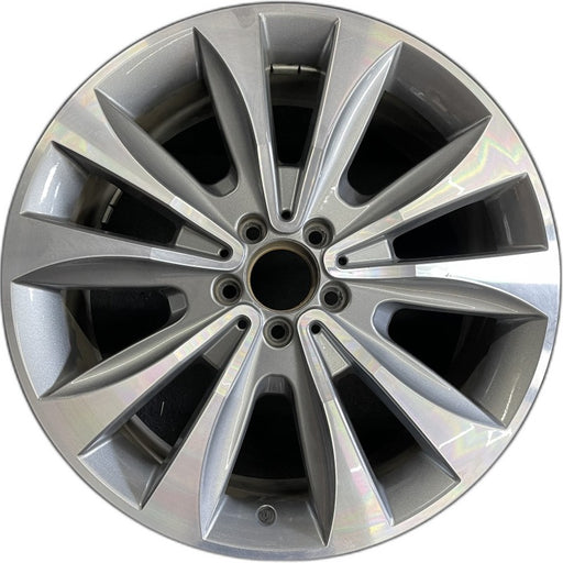 20" MERCEDES GL-CLASS 13-15 166 Type; GL350 20x8.5 10 spoke carved spokes - Front View
