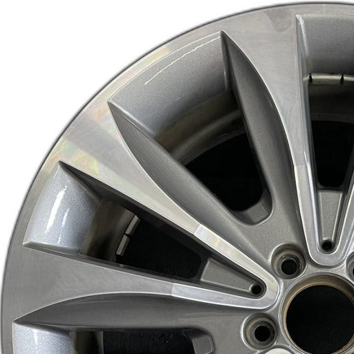 20" MERCEDES GL-CLASS 13-15 166 Type; GL350 20x8.5 10 spoke carved spokes - Angle View