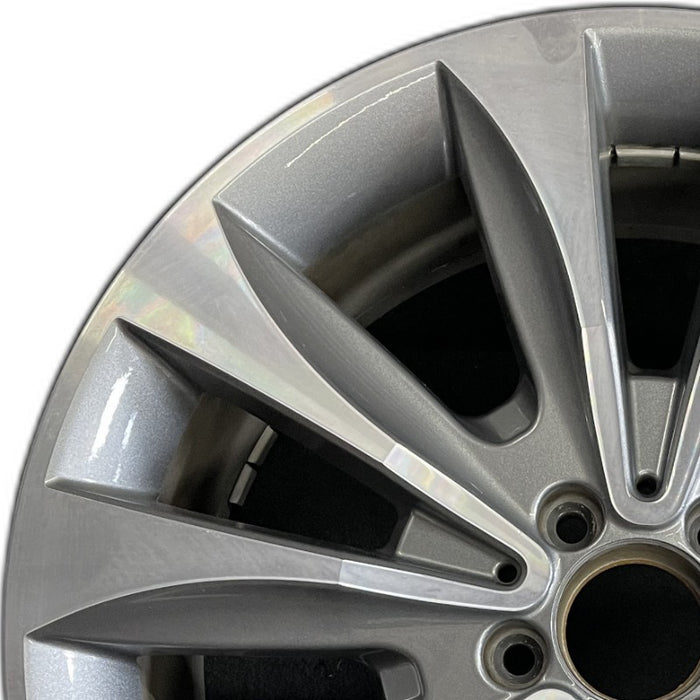 20" MERCEDES GL-CLASS 13-15 166 Type; GL350 20x8.5 10 spoke carved spokes - Angle View