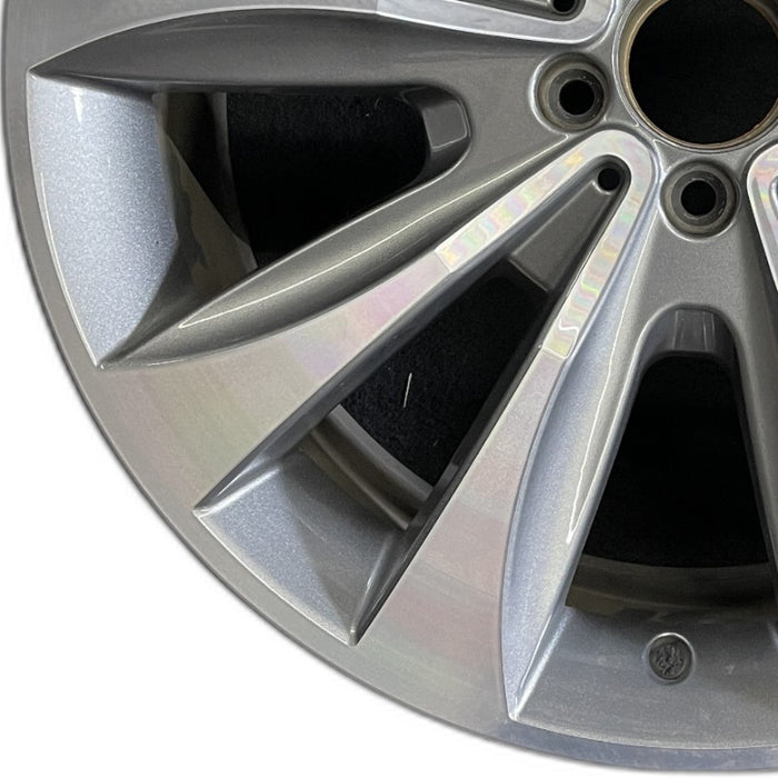 20" MERCEDES GL-CLASS 13-15 166 Type; GL350 20x8.5 10 spoke carved spokes - Back View