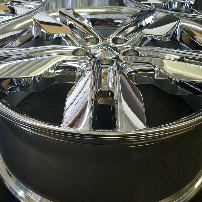 20" Brand New Single 20x8 Chrome Clad Alloy Wheel for 2011 2012 2013 2014 Ford Edge OEM Quality Replacement Rim
