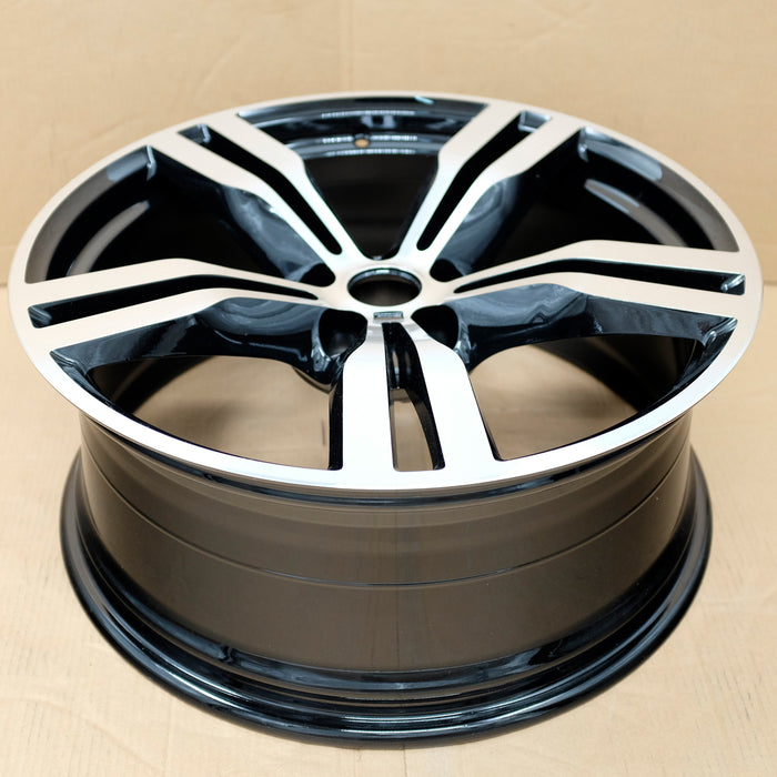 For BWM 6-Series 7-Series OEM Design Wheel 2016-2020 20" 20X8.5 Machined Black SET OF 4 Replacement Rim