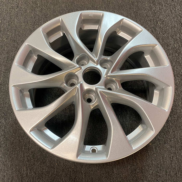 16" New Single 16X6.5 Alloy Wheel for Nissan Sentra 2016-2019 SILVER OEM Quality Replacement Rim