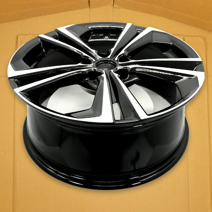 For Nissan Sentra OEM Design Wheel 18" 18x7.5 2020-2023 Machined Black Single Replacement Rim