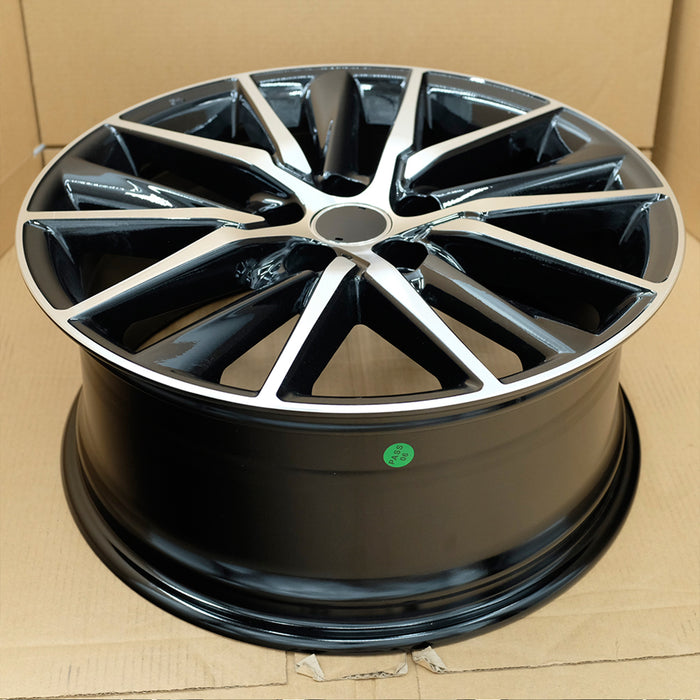 Velospinner 18" Machined Black 5-Lug Wheels (4Pcs) For 2018-2022 Toyota Camry – OEM Quality Rim 75221B