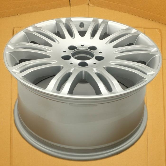 REAR For Mercedes E350 E550 OEM Design Wheel 18" 18x9 2007-2009 Silver Single Replacement Rim